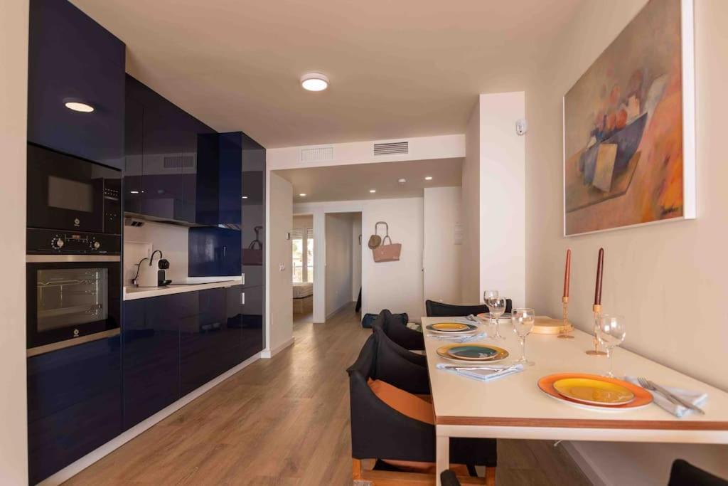 Apartmán Atico 1ª Linea De Playa En Puerto De Aguadulce Almería Exteriér fotografie