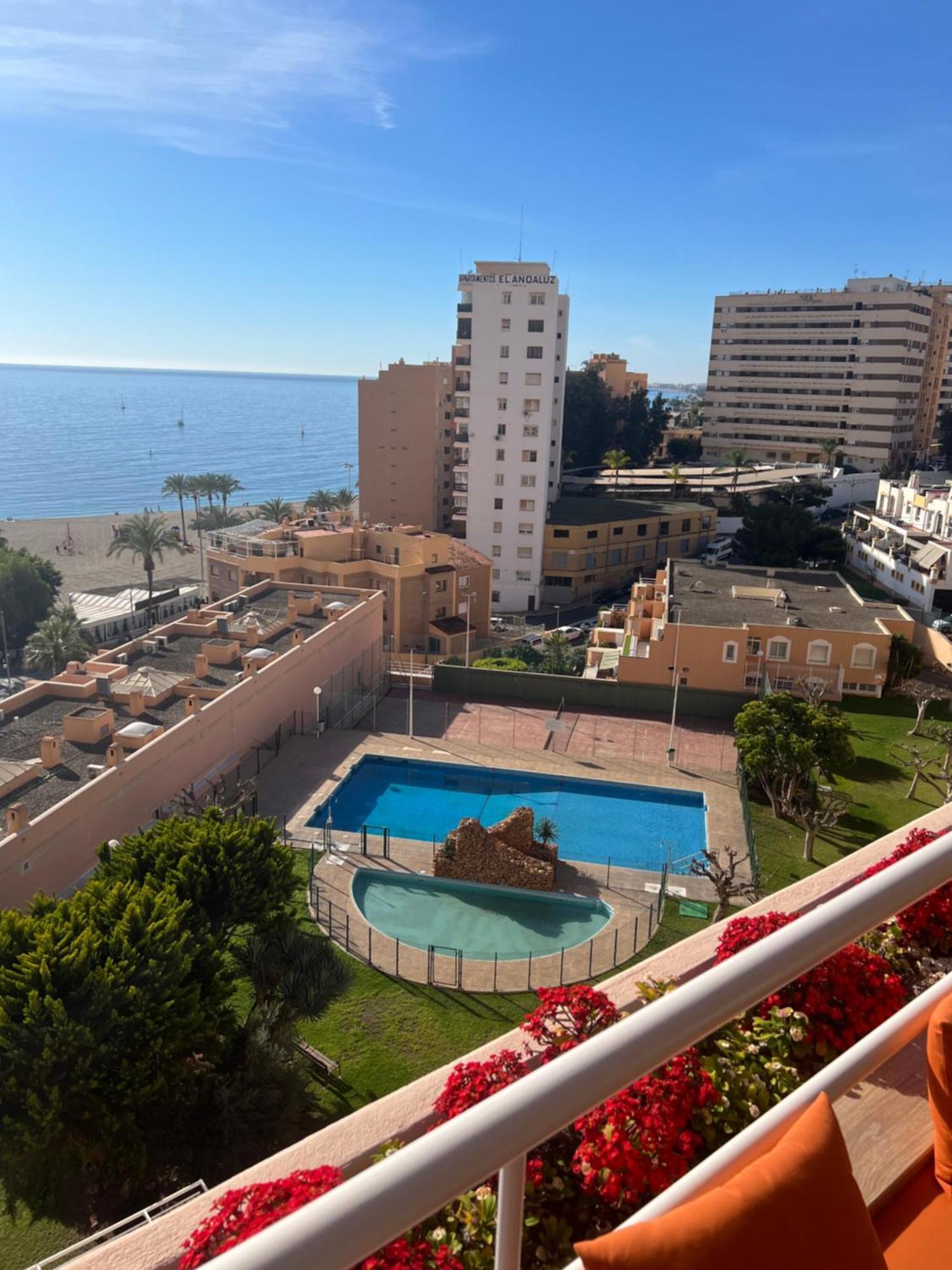 Apartmán Atico 1ª Linea De Playa En Puerto De Aguadulce Almería Exteriér fotografie
